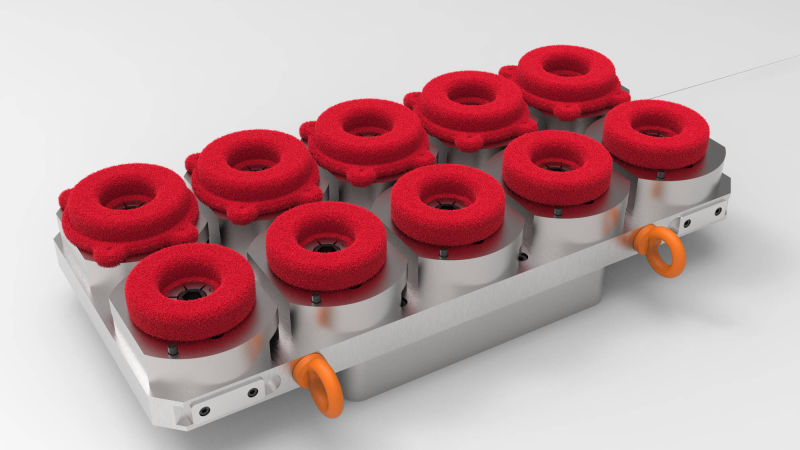 Fixture for CMM inspection machine